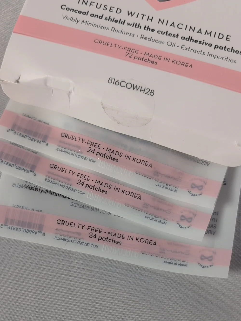The Creme Shop 72 Heart Shaped Hydrocolloid Blemish Patches